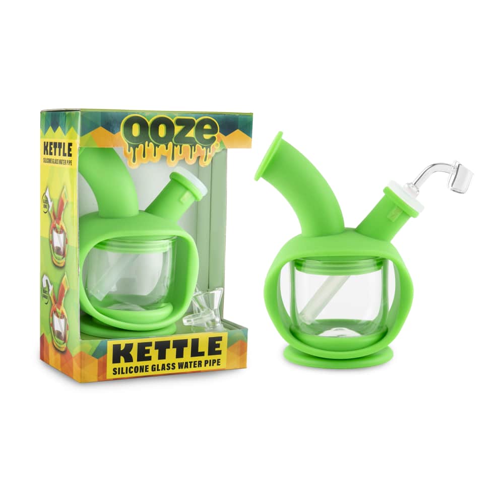 OOZE KETTLE GLASS WATER PIPE