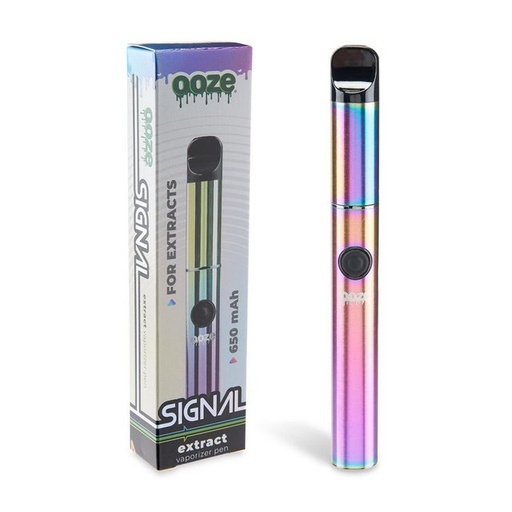 [OOZE-09559] OOZE SIGNAL EXTRACT VAPORIZER PEN 650MAH (RAINBOW)