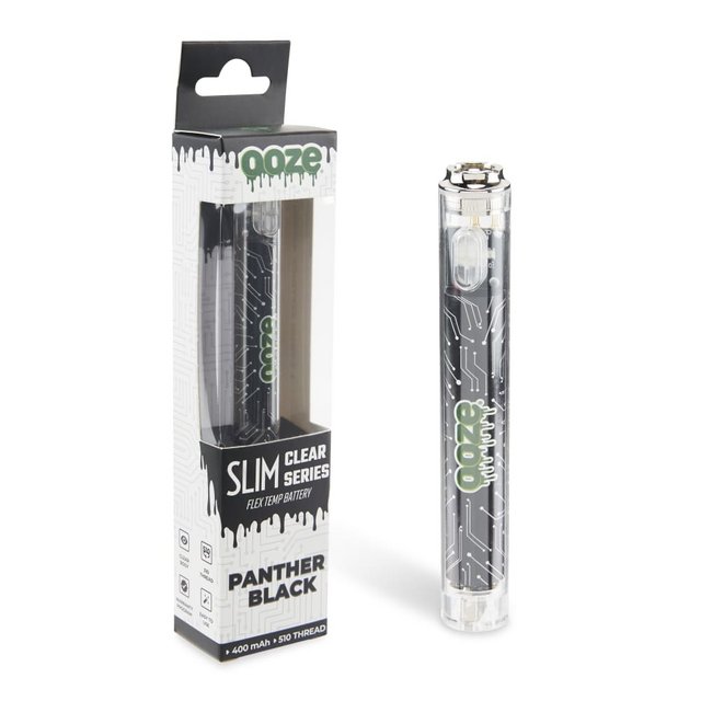OOZE SLIM CLEAR SERIES 400MAH VAPE BATTERY