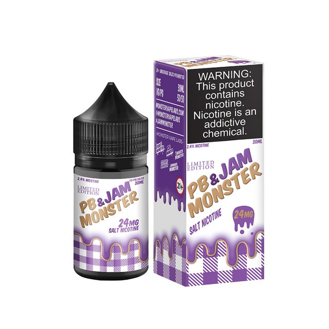 PB& JAM MONSTER SYNTHETIC SALT 30ML