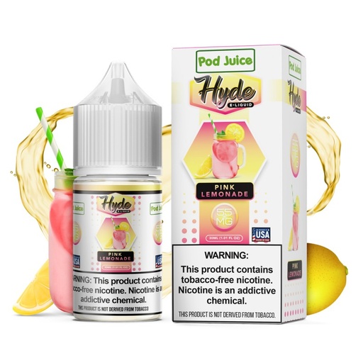 [POD-02766] POD JUICE X HYDE SYNTHETIC SALT 30ML (PINK LEMONADE, 35MG)