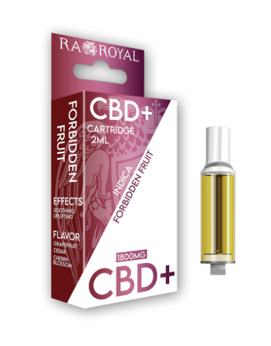 RA ROYAL 2ML 1800MG CBD+ CARTRIDGE