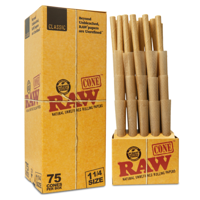 RAW CONES 75CT