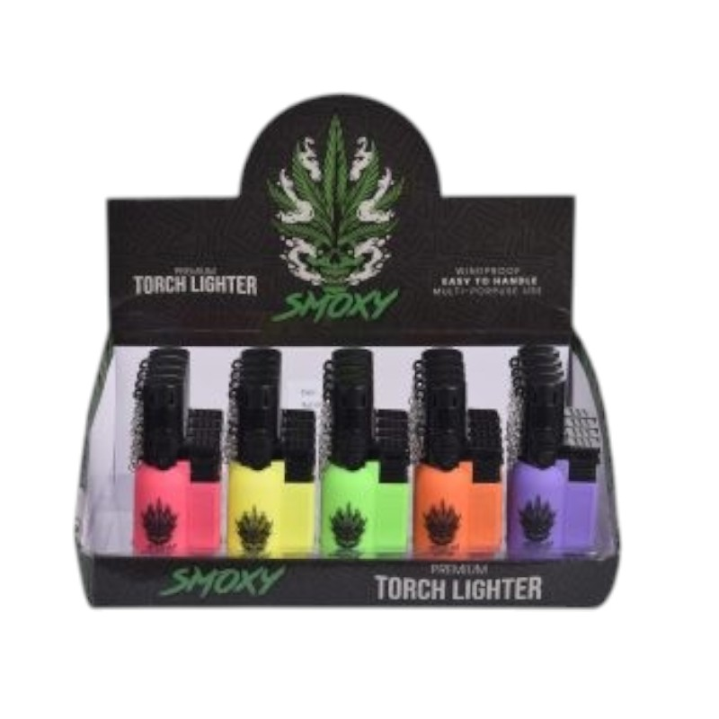 SMOXY PREMIUM AGNI MINI TORCH LIGHTERS BOX OF 20