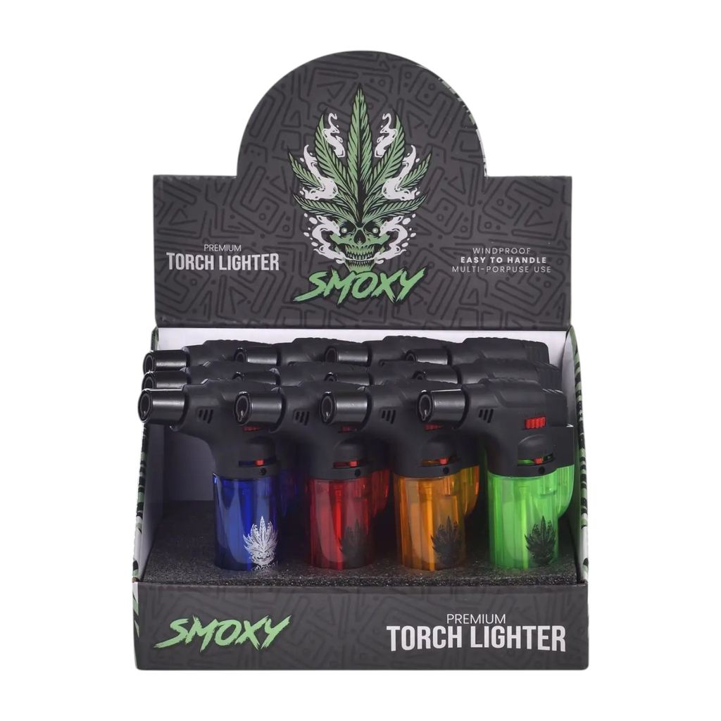 SMOXY PREMIUM CLASSIX TORCH LIGHTERS BOX OF 12