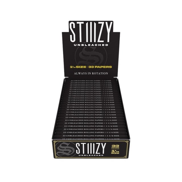 STIIIZY 1 1/4 ROLLING PAPERS 33CT BOX OF 25