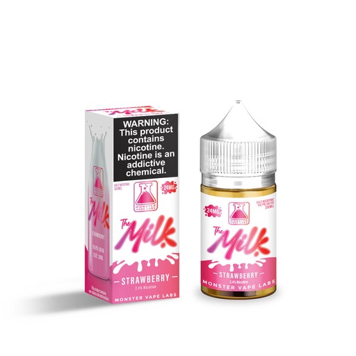 [THE -20876] THE MILK SYNTHETIC SALT 30ML (STRAWBERRY, 24MG)