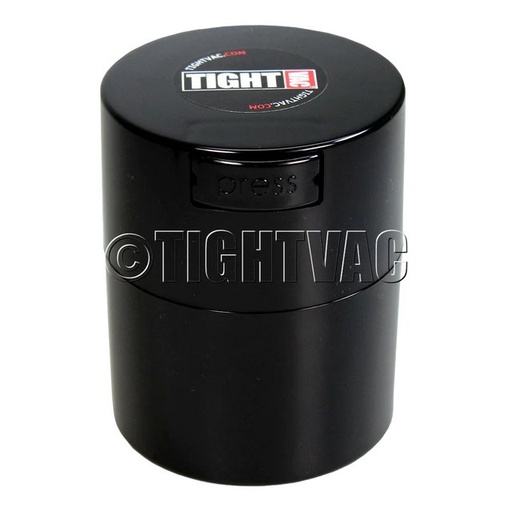 [TIGH-10848] TIGHTVAC AIR TIGHT CONTAINERS SMELL PROOF 3OZ (FULL BLACK)
