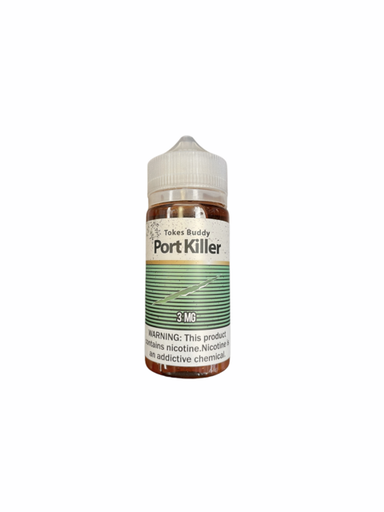 [Temp-HAM-004719] TOKES BUDDY E-LIQUID 100ML (PORT KILLER, 3MG)