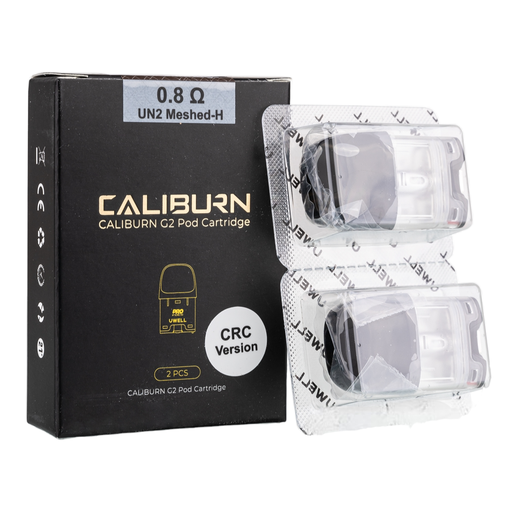 [UWEL-14023] UWELL CALIBURN G2 CRC REFILLABLE POD 2CT (1.0OHM MESH)