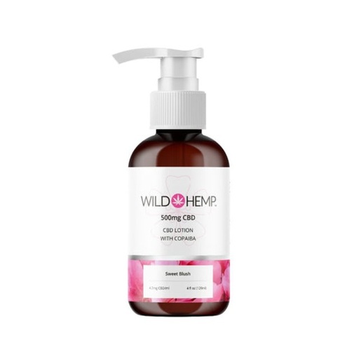 [INTREF02446] WILD HEMP CBD LOTION (SWEET BLUSH)