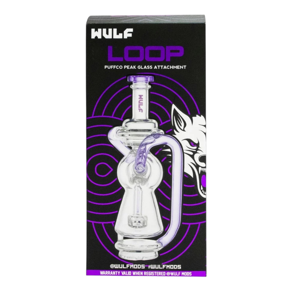 WULF LOOP PUFFCO PEAK GLASS ATTACHEMENT ASSORTED COLORS