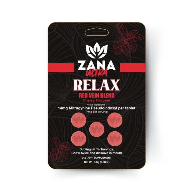 ZANA ULTRA 14MG 7-HYDROXY KRATOM BLISTER CAPSULES 5CT