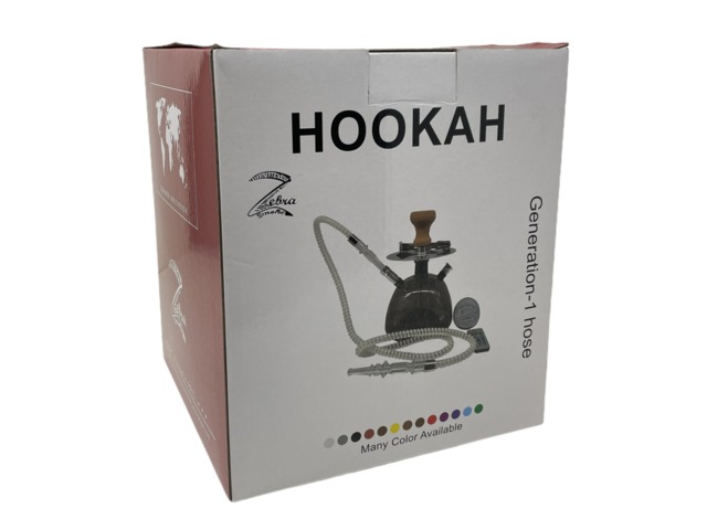 ZEBRA GENERATION 1 HOSE LED HOOKAH