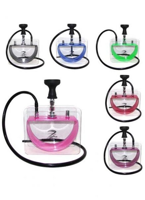 ZEBRA PILLOW 1 HOSE 14" HOOKAH