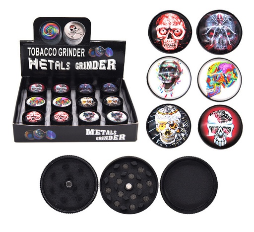 [ITM080621018603] TOBACCO GRINDER GR154-30SK BOX OF 12
