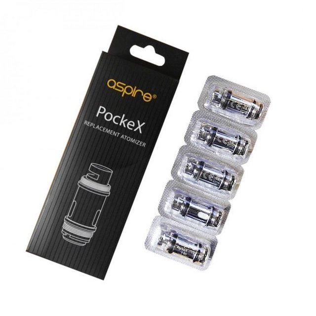 ASPIRE POCKEX REPLACMENT ATOMIZER 5PK