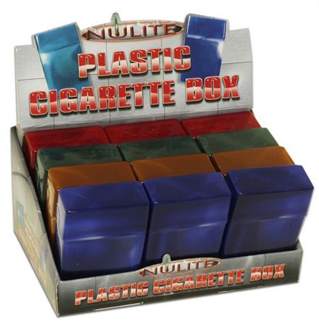 PLASTIC CIGARETTE CASE 100S #TA-CC-210 BOX OF 12