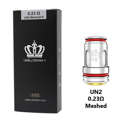 UWELL CROWN V UN2 SINGLE MESH COIL 0.23OHM 4CT