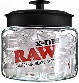 [ITM111121021626] RAW GLASS X-TIPS 75 PER JAR