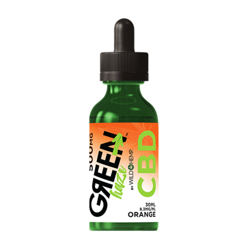 [ITM141021021152] GREEN HAZE CBD TINCTURE 30ML (ORANGE, 500MG)