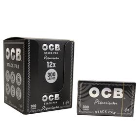 [ITM130720012356] OCB PREMIUM1 1/4 STACK PAK 300 LEAVES BOX OF 12