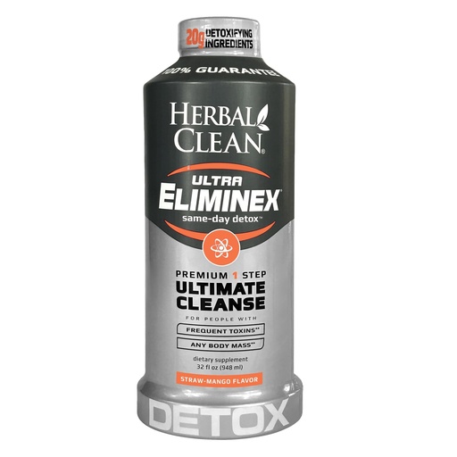 [HERB-26282] HERBAL CLEAN ULTRA ELIMINEX 32OZ (STRAW-MANGO (STRAWBERRY MANGO))