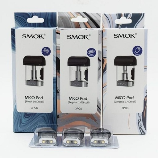 [ITM140720012470] SMOK MICO POD CERAMIC 1.4OHM 3CT