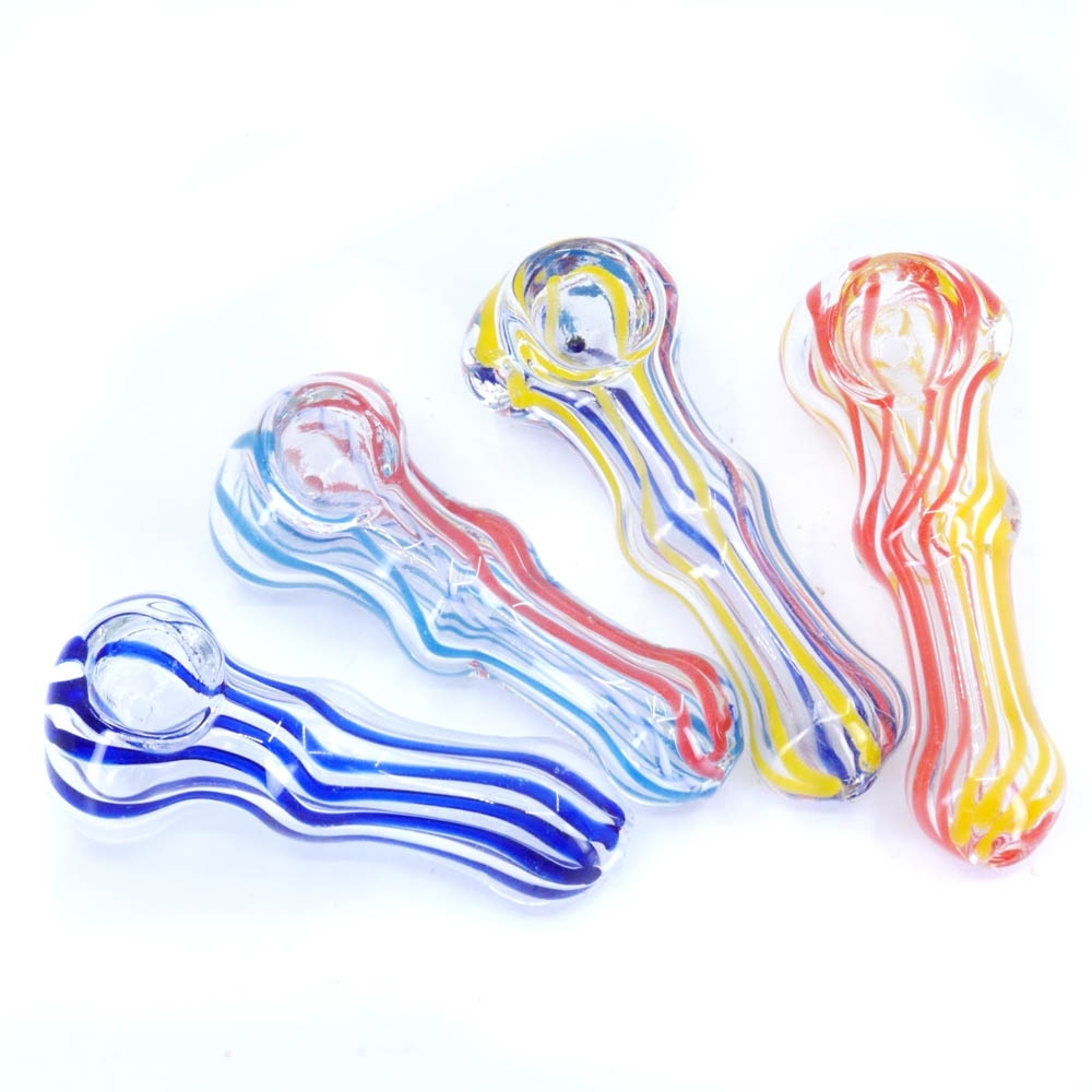GLASS HAND PIPE 4" INCHES