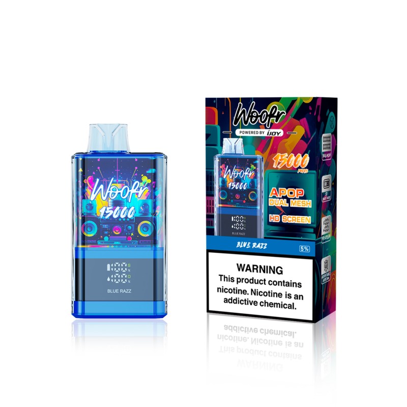 IJOY WOOFR 5% DISPOSABLE 15000 PUFFS BOX OF 5