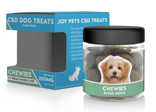 [JOY -19936] JOY PETS CBD DOG TREATS (CHEWIES, 250MG)