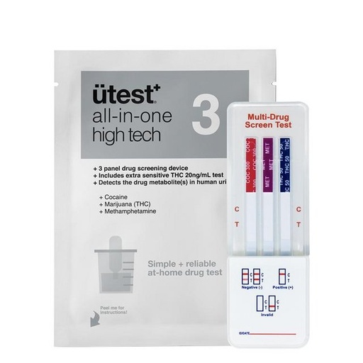 [ITM150421017383] UTEST ALL IN ONE DRUG TEST 3 PANEL