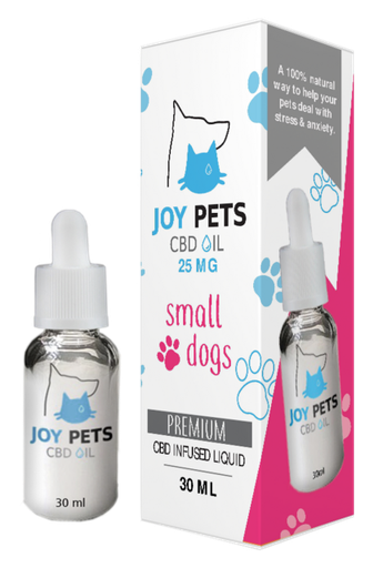 [JOY -19908] JOY PETS CBD OIL 30ML (SMALL DOGS 25MG)