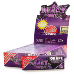 JUICY JAY'S 1.25 FLAVORED ROLLING PAPER BOX OF 24