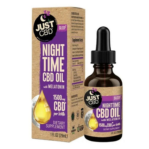 [JUST-20420] JUST CBD NIGHT TIME FULL SPECTRUM OIL (1500MG)