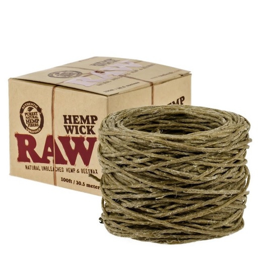 [ITM150920014319] RAW HEMP WICK 100FT 30.5MTR