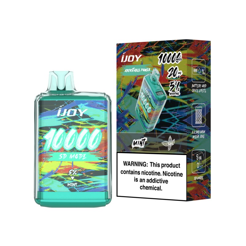 IJOY SD10000 5% DISPOSABLE BOX OF 5