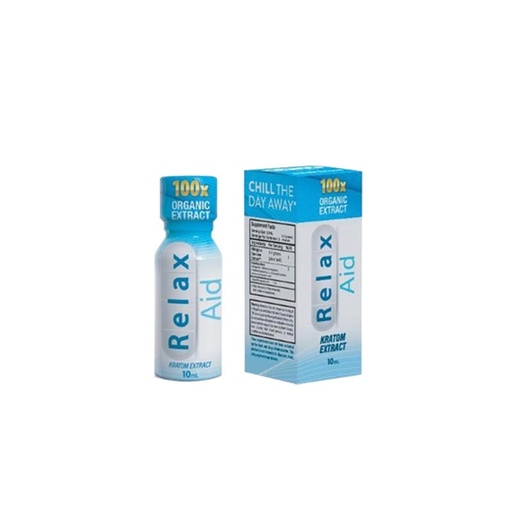 [ITM161021021224] RELAX AID 100X SHOT ORGANIC EXTRACT BOX OF 12
