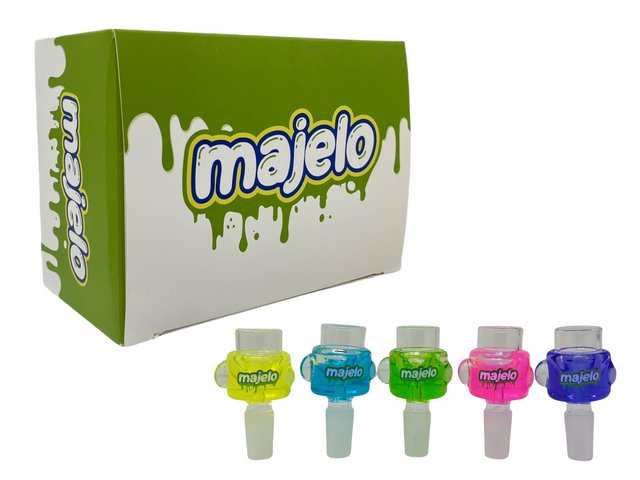 MAJELO GLYCERIN CHILLED GLASS BOWL BOX OF 12