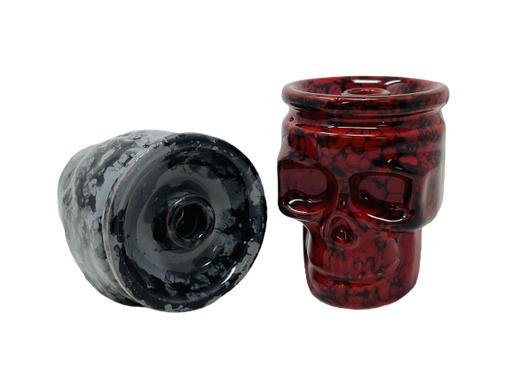 [ITM190621018804] DAG HOOKAH SKULL HEAD ASSORTED COLORS