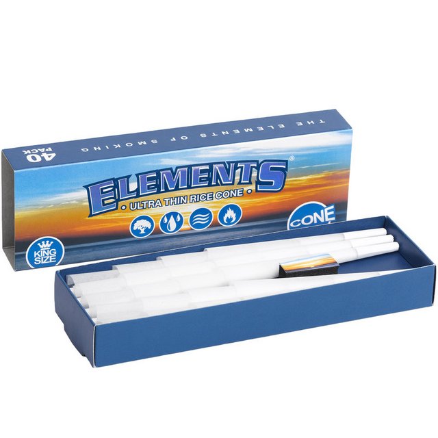 ELEMENTS ULTRA THIN RICE CONES 40CT