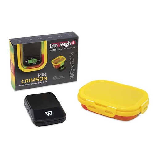 [ITM200621018813] TRUWEIGH MINI CRIMSON BOWL SCALE 100G X 0.01G RASTA