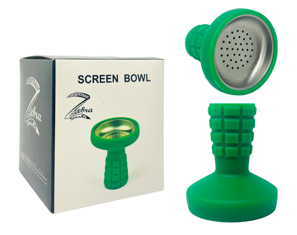 ZEBRA SILICONE SCREEN BOWL