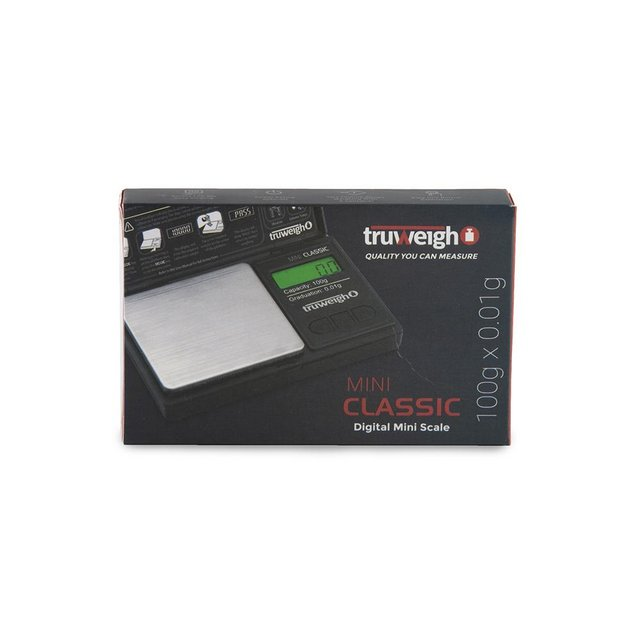 TRUWEIGH MINI CLASSIC SCALE 600G X 0.1G BLACK