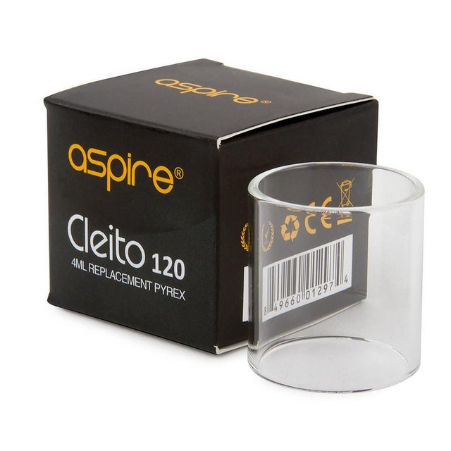 ASPIRE CLEITO 120 4ML REPLACEMENT PYREX TANK