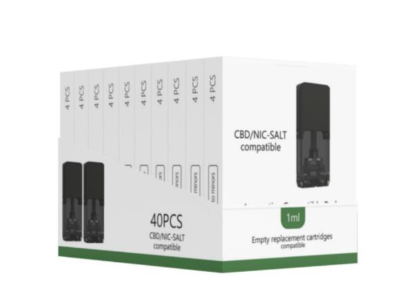 COMPATIBLE REPLACEMENT CARTRIDGES 1ML 4CT BOX OF 10