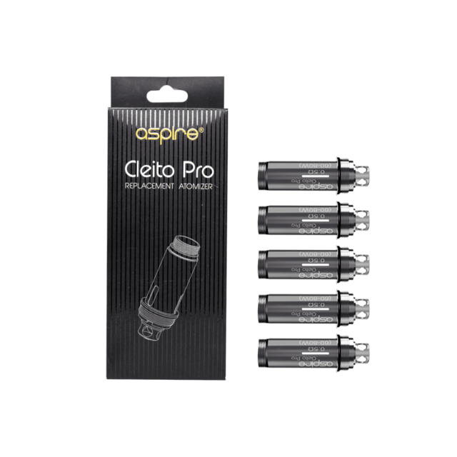 ASPIRE CLEITO PRO REPLACEMENT ATOMIZER 5CT