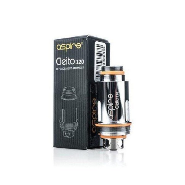 ASPIRE CLEITO 120 REPLACEMENT ATOMIZER BOX OF 5