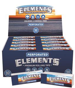 [ITM23062079127912] ELEMENTS PERFORATED TIPS 50CT BOX OF 50