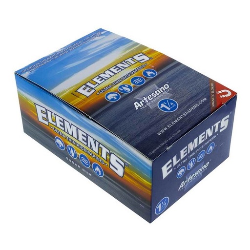 [ITM23062079157915] ELEMENTS ARTESANO 1 1/4 ULTRA THIN PAPERS 50CT BOX OF 15